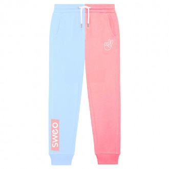 Jogging Bi-color rose et bleu