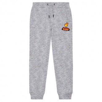 Jogging gris Sweobox flamme