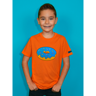 T-shirt Orange Kids - BLUE...