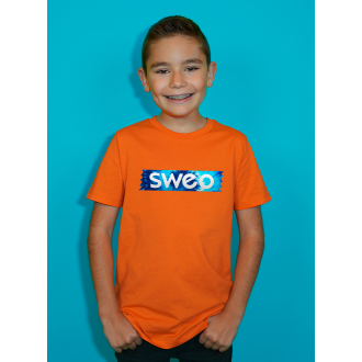T-shirt Orange Kids - BLUE...