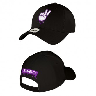 Casquette Sweo - Slime violet