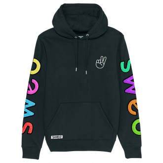 Sweat bouclette noir