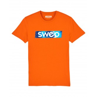 T-shirt Orange - Tie & Dye...