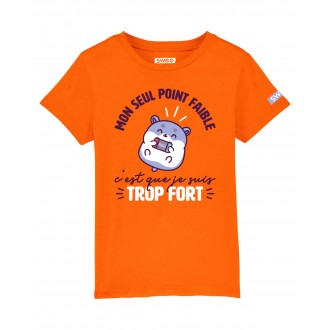 T-shirt orange kids - Boss...