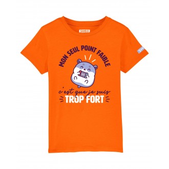T-shirt orange kids - Boss...