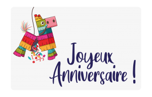 
						                        			Joyeux anniversaire